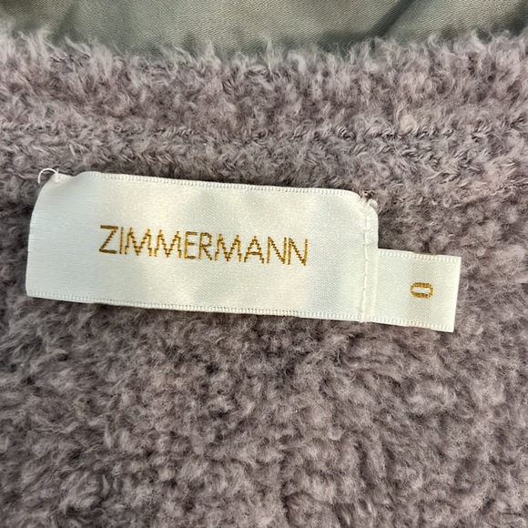 Authentic Zimmermann 0 Light Purple Fluffy Sweater - Picture 3 of 3